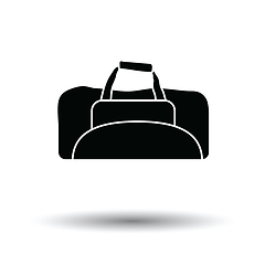 Image showing Fitness bag icon