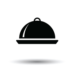 Image showing Restaurant  cloche icon