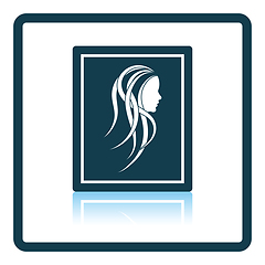 Image showing Portrait art icon