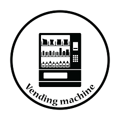 Image showing Food selling machine icon