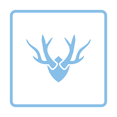 Image showing Deer\'s antlers  icon