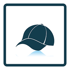 Image showing Baseball cap icon