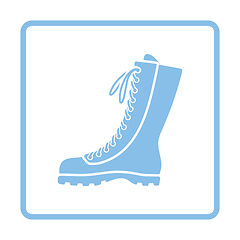 Image showing Hiking boot icon