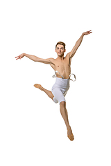 Image showing handsome ballet artist