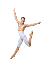 Image showing handsome ballet artist