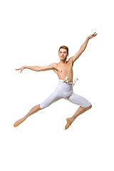 Image showing handsome ballet artist