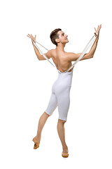 Image showing handsome ballet artist