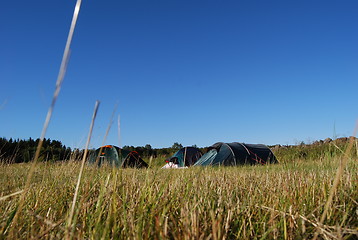 Image showing Camping