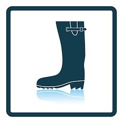 Image showing Rubber boot icon