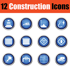 Image showing Construction icon set. 