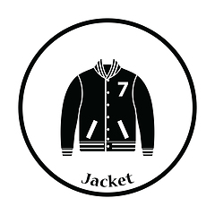 Image showing Baseball jacket icon