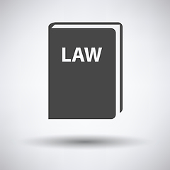 Image showing Law book icon 