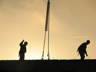 Image showing Building site