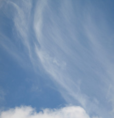 Image showing blue sky and white clouds