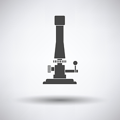 Image showing Icon of chemistry burner