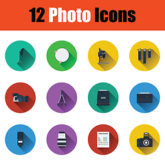 Image showing Photography icon set