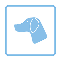 Image showing Hunting dog had  icon