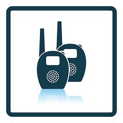 Image showing Baby radio monitor icon