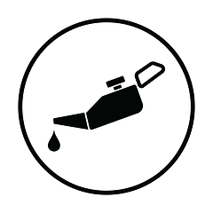 Image showing Oil canister icon