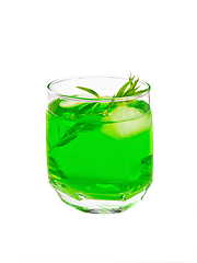 Image showing Lemonade Tarragon in glassful