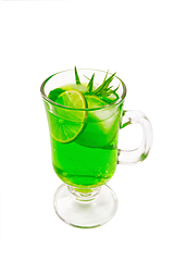 Image showing Lemonade Tarragon in goblet