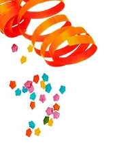 Image showing Party Streamer and Confetti