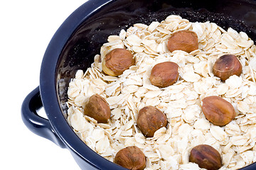 Image showing Bowl of Oatmeal