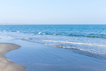 Image showing Seascape and sunshine