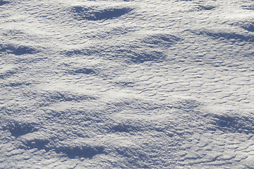 Image showing Snow after snowfall