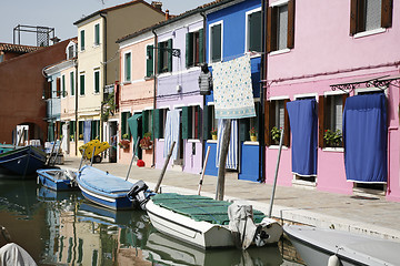 Image showing Colorful houses Burano