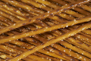 Image showing salt sticks closeup