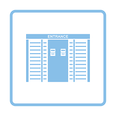 Image showing Stadium entrance turnstile icon