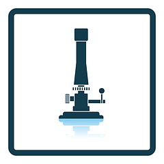 Image showing Icon of chemistry burner