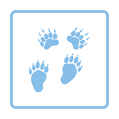 Image showing Bear trails  icon