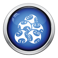 Image showing Lotto balls icon