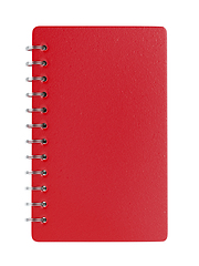 Image showing Red notebook