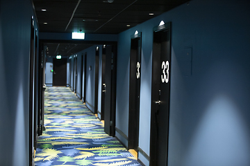 Image showing Hotel Corridor