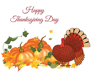 Image showing Thanksgiving Day Greeting Card