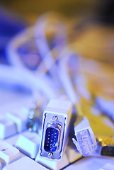 Image showing Computer cables