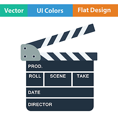 Image showing Clapperboard icon