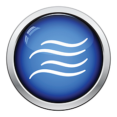 Image showing Water wave icon