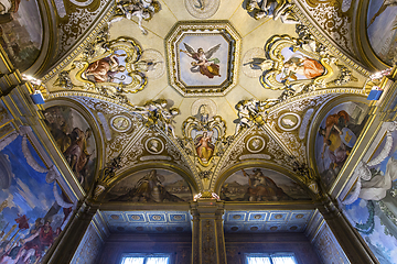 Image showing interiors of Palazzo Pitti, Florence, Italy