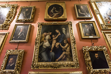 Image showing interiors of Palazzo Pitti, Florence, Italy