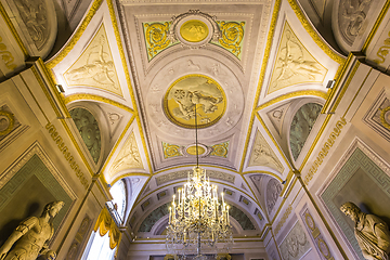 Image showing interiors of Palazzo Pitti, Florence, Italy