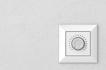 Image showing Dimmer light switch