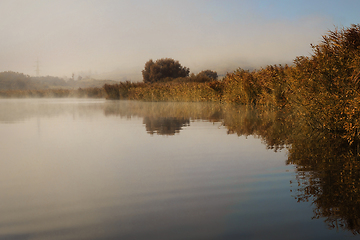 Image showing beautiful lake morning view