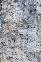 Image showing texture of natural limestone wall