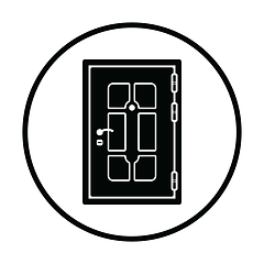 Image showing Apartments door icon