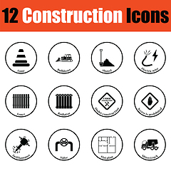 Image showing Construction icon set