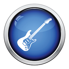 Image showing Electric guitar icon